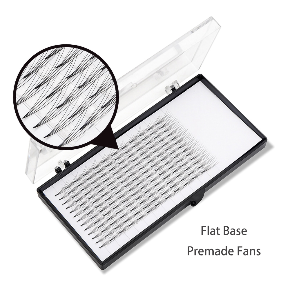 Flat ba<x>se Premade Fans Eyelash Extension