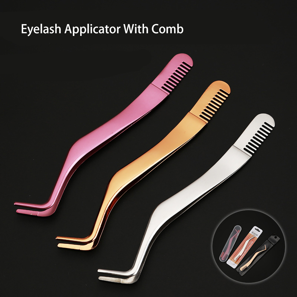 Eyelash Applicator with Comb